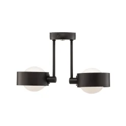 Argon Taklampe Mado i stål, svart, 2 lyskilder| Taklamper