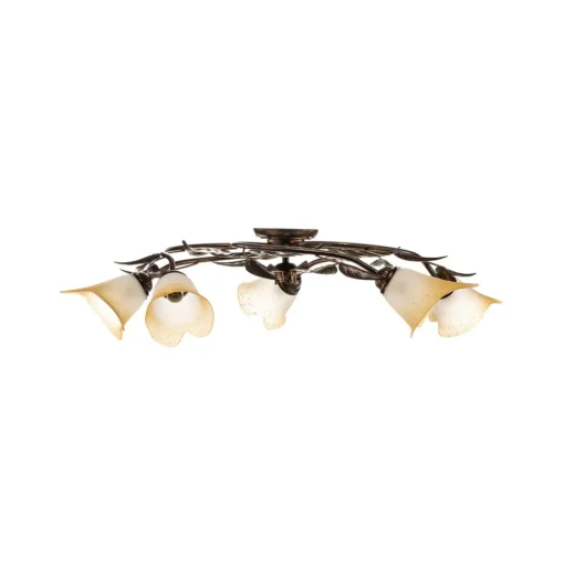 ONLI Taklampe Miranda med 5 lyskilder, bronse Best