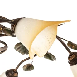 ONLI Taklampe Miranda med 5 lyskilder, bronse Best
