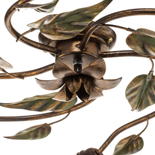 ONLI Taklampe Miranda med 5 lyskilder, bronse Best