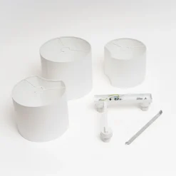 TK Lighting Taklampe Mona med 3 lyskilder, hvit| Taklamper