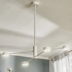 Nowodvorski Lighting Taklampe Orbit IV, hvit, 4 lyskilder| Design- Og Hotellbelysning