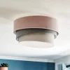Duolla Taklampe Pastell Trio Ø 45 cm rosa/grå/lys grå| Design- Og Hotellbelysning|Taklamper