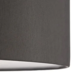 TK Lighting Taklampe Rondo, grå Ø 45 cm
