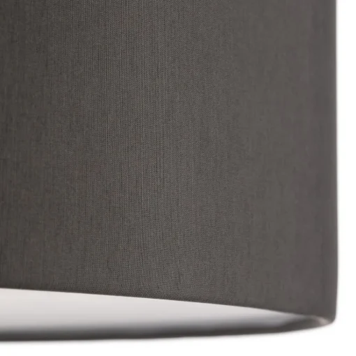 TK Lighting Taklampe Rondo, grå Ø 45 cm