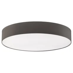 TK Lighting Taklampe Rondo, grå Ø 80 cm| Taklamper