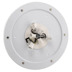 TK Lighting Taklampe Rondo, grå Ø 80 cm| Taklamper