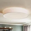 TK Lighting Taklampe Rondo, hvit Ø 80 cm Best