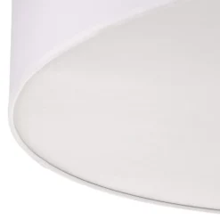 TK Lighting Taklampe Rondo, hvit Ø 80 cm Best