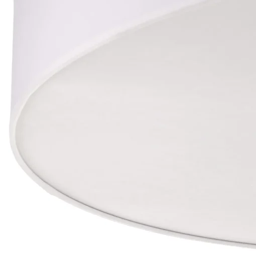 TK Lighting Taklampe Rondo, hvit Ø 80 cm Best
