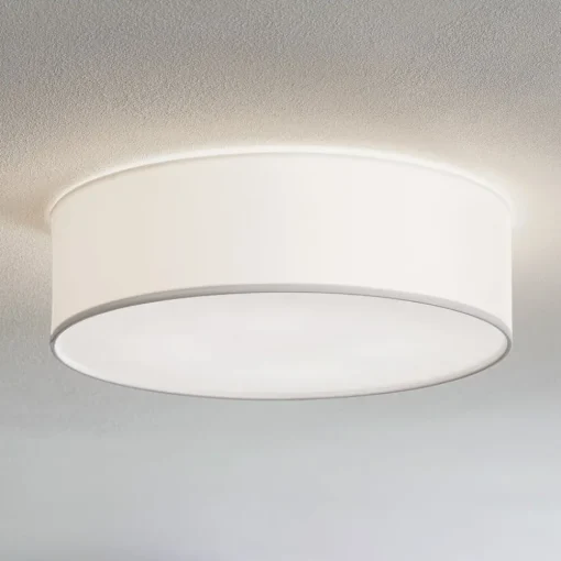 TK Lighting Taklampe Rondo, hvit Ø 45 cm| Taklamper