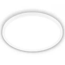 Briloner Taklampe Tava A, Ø 42 cm, plast, hvit Hot