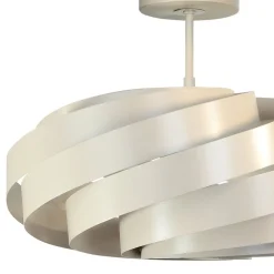 Euluna Taklampe Vento, beige, Ø 50 cm Sale