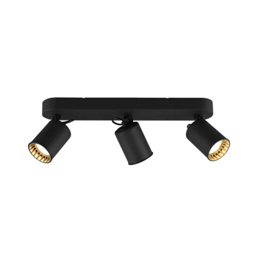 Trio Lighting Takspot Pago, 3 lyskilder, svart| Design- Og Hotellbelysning|Spotter I Tak