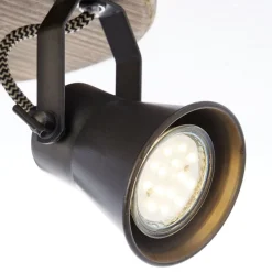 Brilliant Takspot Seed, tre lyskilder, svart| Design- Og Hotellbelysning|Taklamper