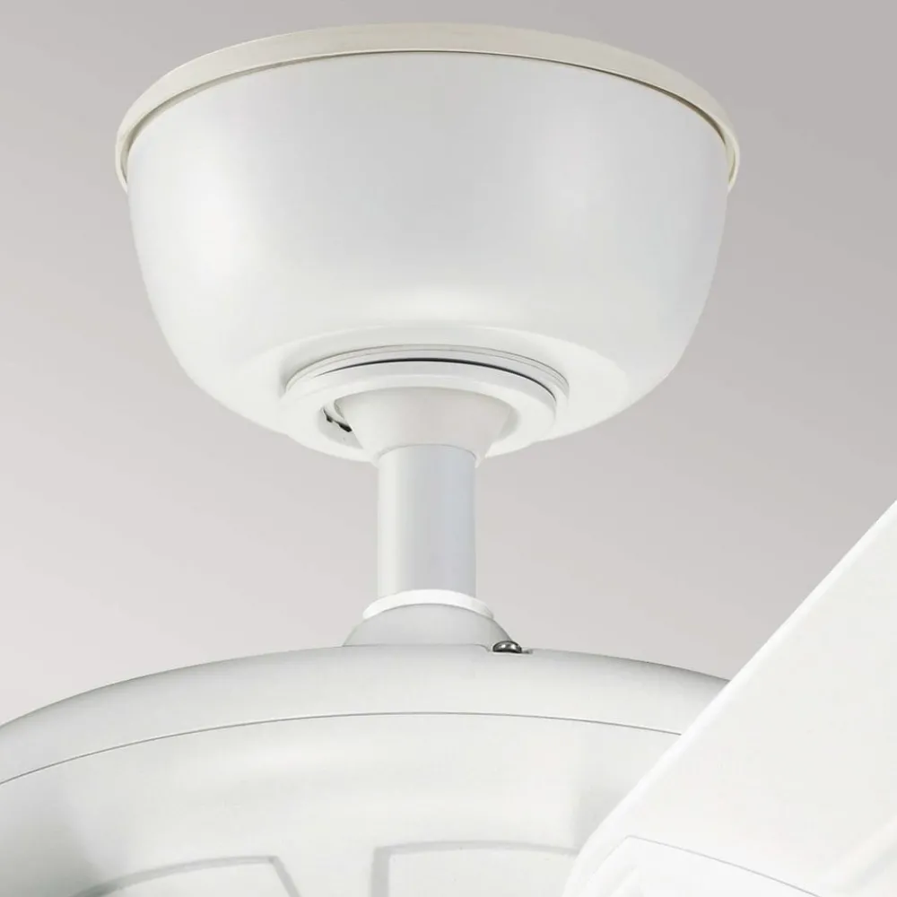 KICHLER Takvifte Kevlar 42 IP44, hvit, Ø 107 cm| Takvifter|Takvifter Uten Lys