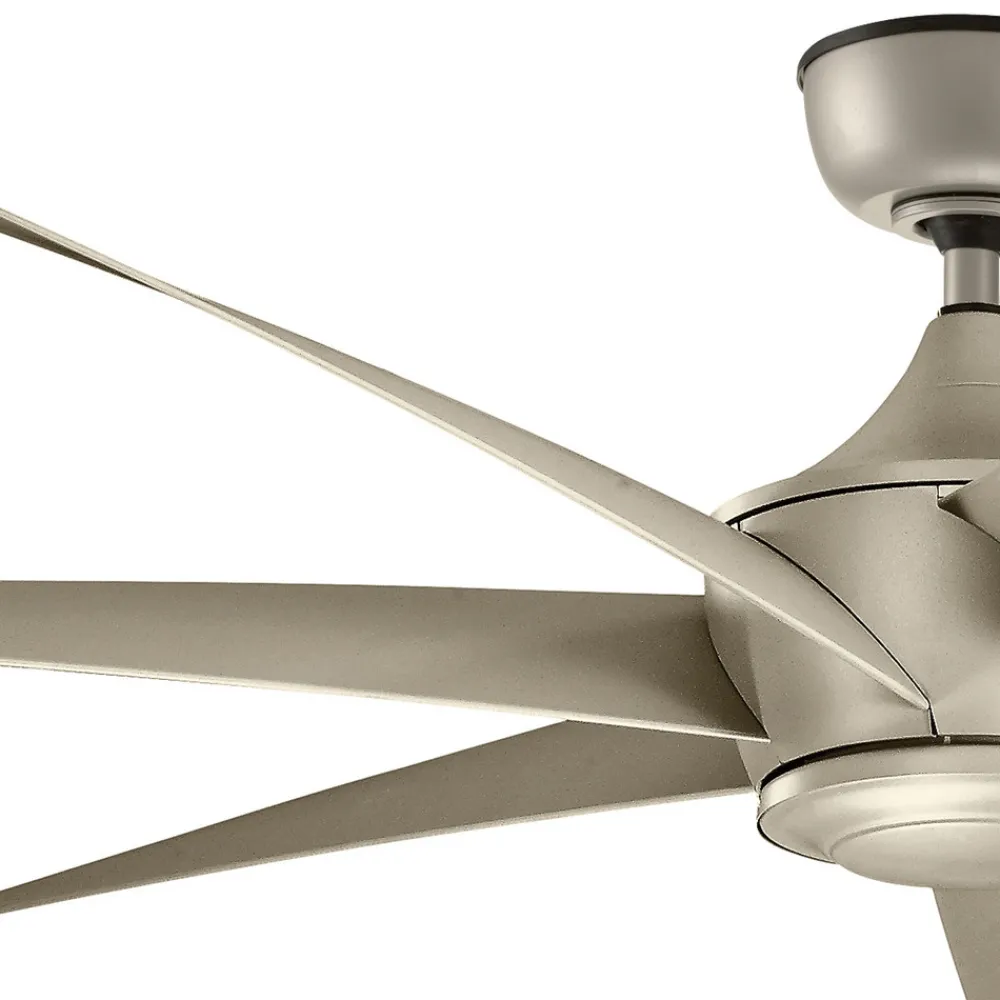 KICHLER Takvifte Lehr, IP44, antikk sølv Best