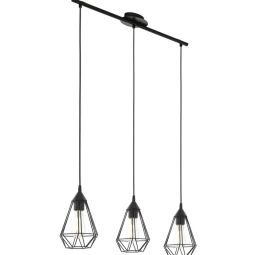 EGLO Tarbes - pendellampe i vintagedesign, 3 lyskilder Clearance