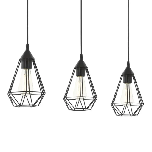 EGLO Tarbes - pendellampe i vintagedesign, 3 lyskilder Clearance