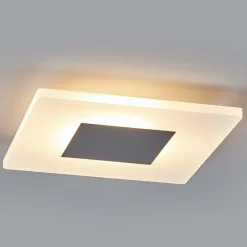 Lindby Tarja - kantet LED-taklampe Clearance
