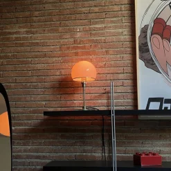 TECNOLUMEN Wagenfeld WG24 bordlampe med glassfot| Design- Og Hotellbelysning|Bordlamper