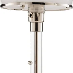 TECNOLUMEN Wagenfeld WG24 bordlampe med glassfot| Design- Og Hotellbelysning|Bordlamper