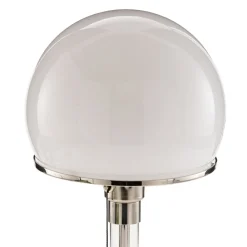 TECNOLUMEN Wagenfeld WG24 bordlampe med glassfot| Design- Og Hotellbelysning|Bordlamper