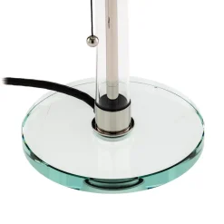 TECNOLUMEN Wagenfeld WG24 bordlampe med glassfot| Design- Og Hotellbelysning|Bordlamper