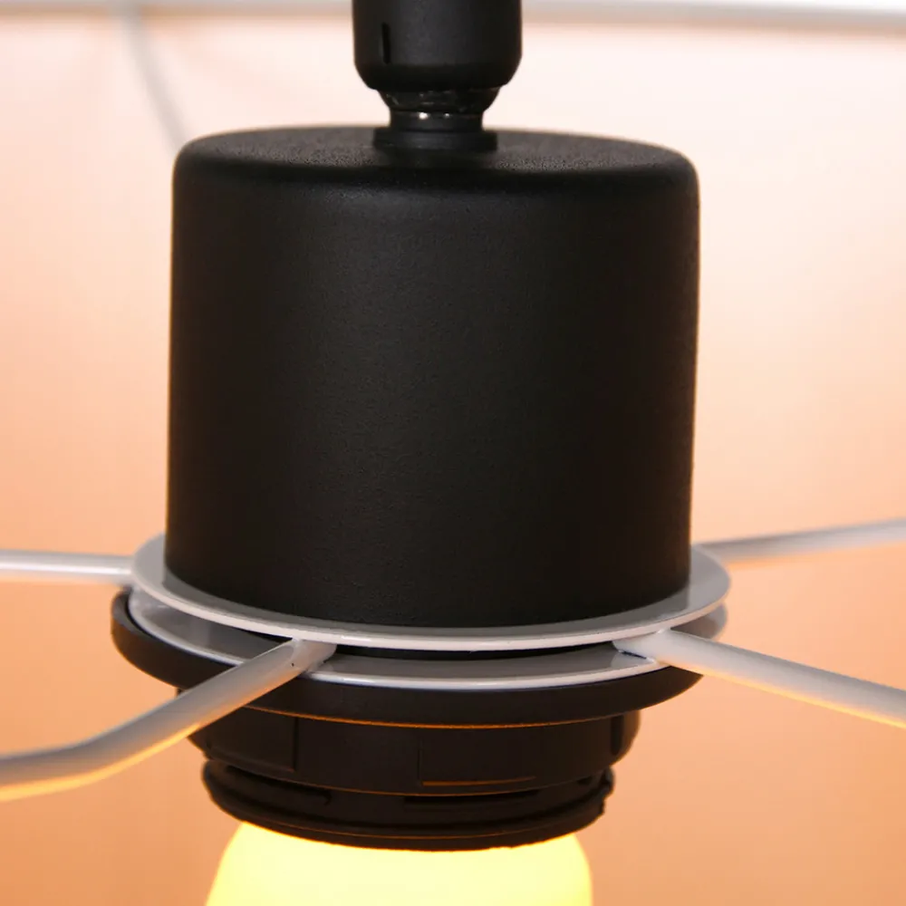 Steinhauer Tekstil-vegglampe Elegant Classy svart/gjørme Best