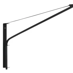 Steinhauer Tekstil-vegglampe Elegant Classy svart/gjørme Best