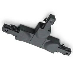Trio Lighting T-kobling DUOline, beskyttelsesleder høyre, svart| Skinnesystem