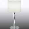 Trio Lighting Toppmoderne Nandor-bordlampe med ekstra LED