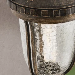 ORION Tradisjonell hengelampe Paula med strukturglass Sale