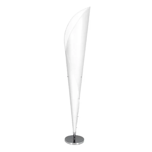 Näve Tulip gulvlampe, hvit