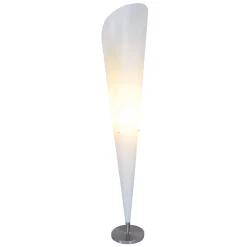 Näve Tulip gulvlampe, hvit