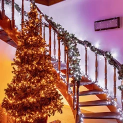 twinkly CCT svart lyslenke med 400 lyspærer 32 m New