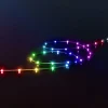 twinkly Dots LED-lyslenke RGB, gjennomsiktig, IP44, 10 m| Julebelysning