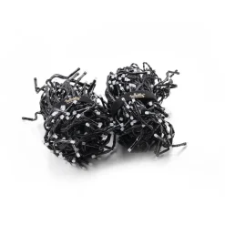 twinkly LED-lyslenke, RGB, svart, 400 lys, 6 m| Julebelysning