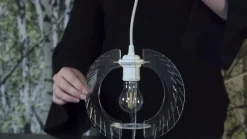 UMAGE Carmina gulvlampe i hvit| Gulvlamper