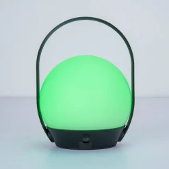 LUTEC connect Utendørs LED-lampe Cardi m RGB, CCT og bærehåndtak| Smarthus Utebelysning