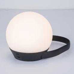 LUTEC connect Utendørs LED-lampe Cardi m RGB, CCT og bærehåndtak| Smarthus Utebelysning