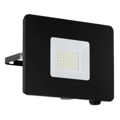 EGLO Utendørs LED-spot Faedo 3 i svart, 30 W New