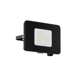 EGLO Utendørs LED-spot Faedo 3 i svart, 20 W| Utespotter