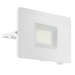 EGLO Utendørs LED-spot Faedo 3 i hvit, 50 W| Utespotter