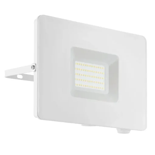 EGLO Utendørs LED-spot Faedo 3 i hvit, 50 W| Utespotter