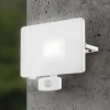 EGLO Utendørs LED-spot Faedo 3 med sensor, hvit, 50 W Outlet