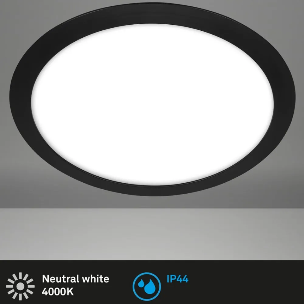 Briloner Utendørs LED-taklampe 3766015 IP44, svart| Taklamper Utendørs