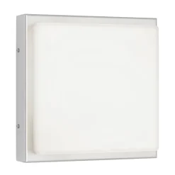 LCD Utendørs LED-vegglampe 046, bevegelsessensor, stål Clearance