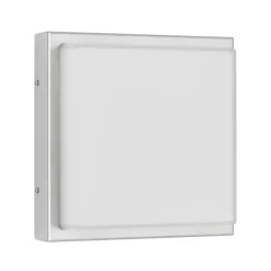 LCD Utendørs LED-vegglampe 046, bevegelsessensor, stål Clearance
