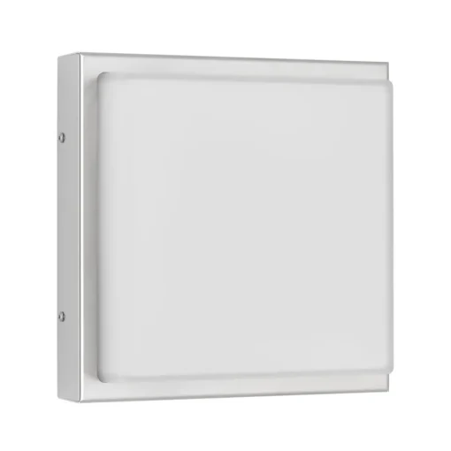 LCD Utendørs LED-vegglampe 046, bevegelsessensor, stål Clearance